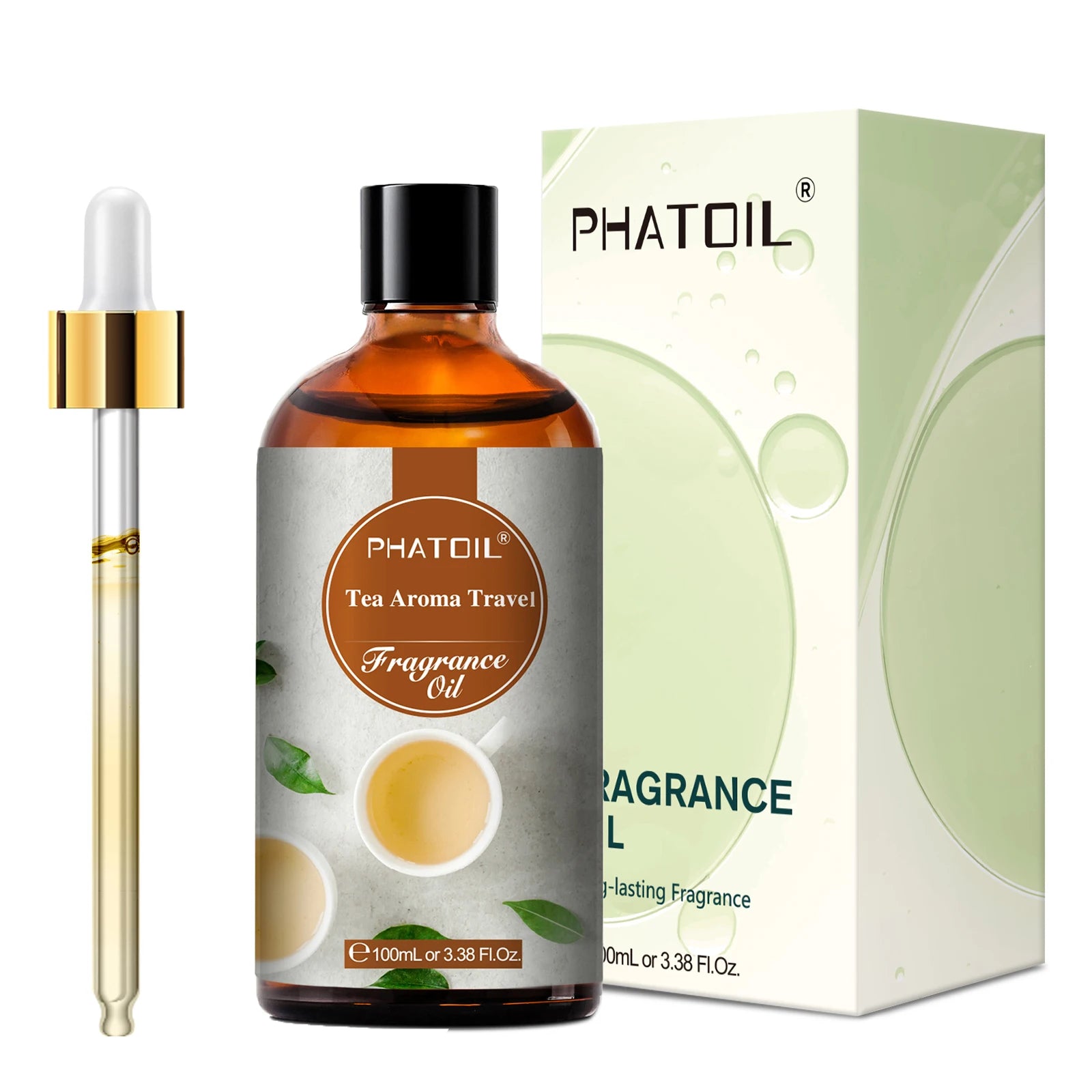 PHATOIL 1PCS 100ml Fragrance Oil For Diffuser Aromatherapy Fruit Carnival Coconut & Vanilla Almond Vanilla Strawberry Aroma Oils