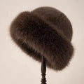 New Plush Mongolian Hat Imitating Mink Fur, Thickened and Warm Basin Hat, Windproof and Cold Proof in Autumn and Winter