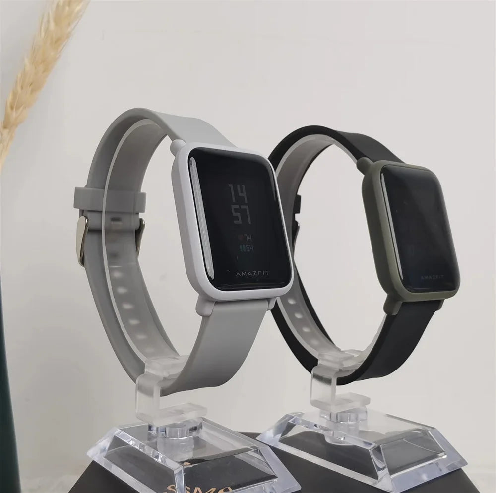 Amazfit Bip Smart Watch Bluetooth GPS Sports Watch For Men For Women Heart Rate IP68 Waterproof No Box 85-95 New Exhibit Watches