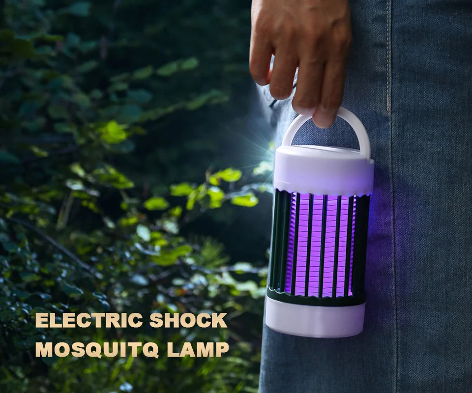 Electric Mosquito Killer Lamp UV Light Bug Zapper Trap USB 5V Summer Fly Swatter Insect Killer Light ﻿Camping