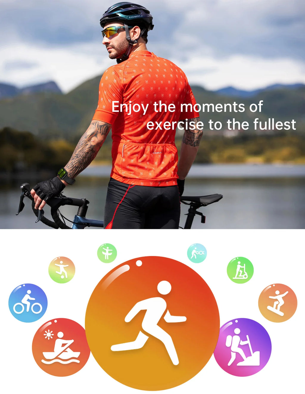 LIGE 2025 Smart Watch Men Full Touch IP67 Waterproof Alarm Clock Heart Rate Health Monitor Lady Gift Sports Fitness Smartwatches