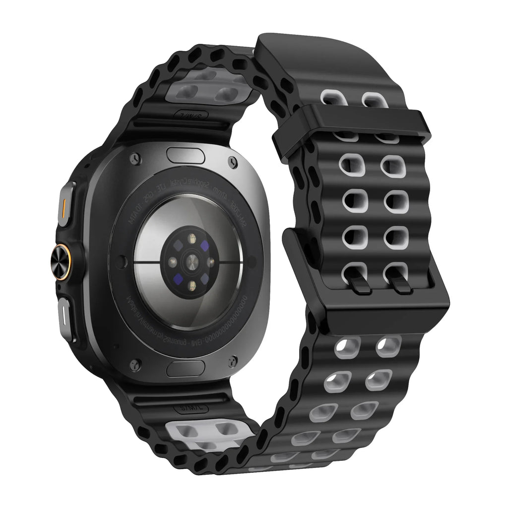 Ocean Silicone Strap for Samsung Galaxy Watch Ultra 47mm Sports Breathable Bracelet Wristband For Galaxy Watch Ultra 47mm Correa