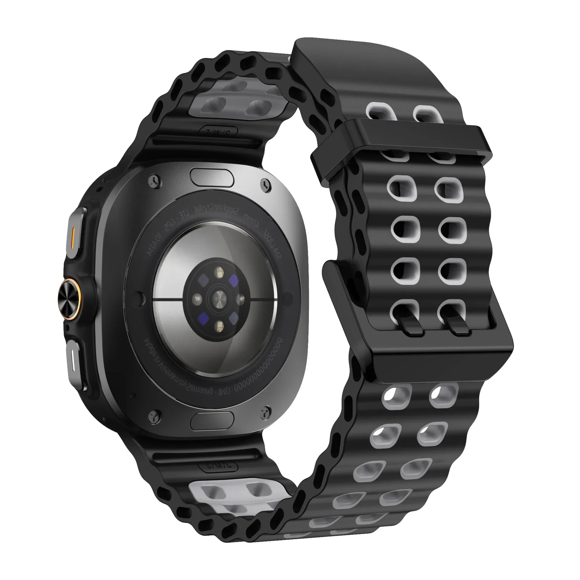 Ocean Silicone Strap for Samsung Galaxy Watch Ultra 47mm Sports Breathable Bracelet Wristband For Galaxy Watch Ultra 47mm Correa