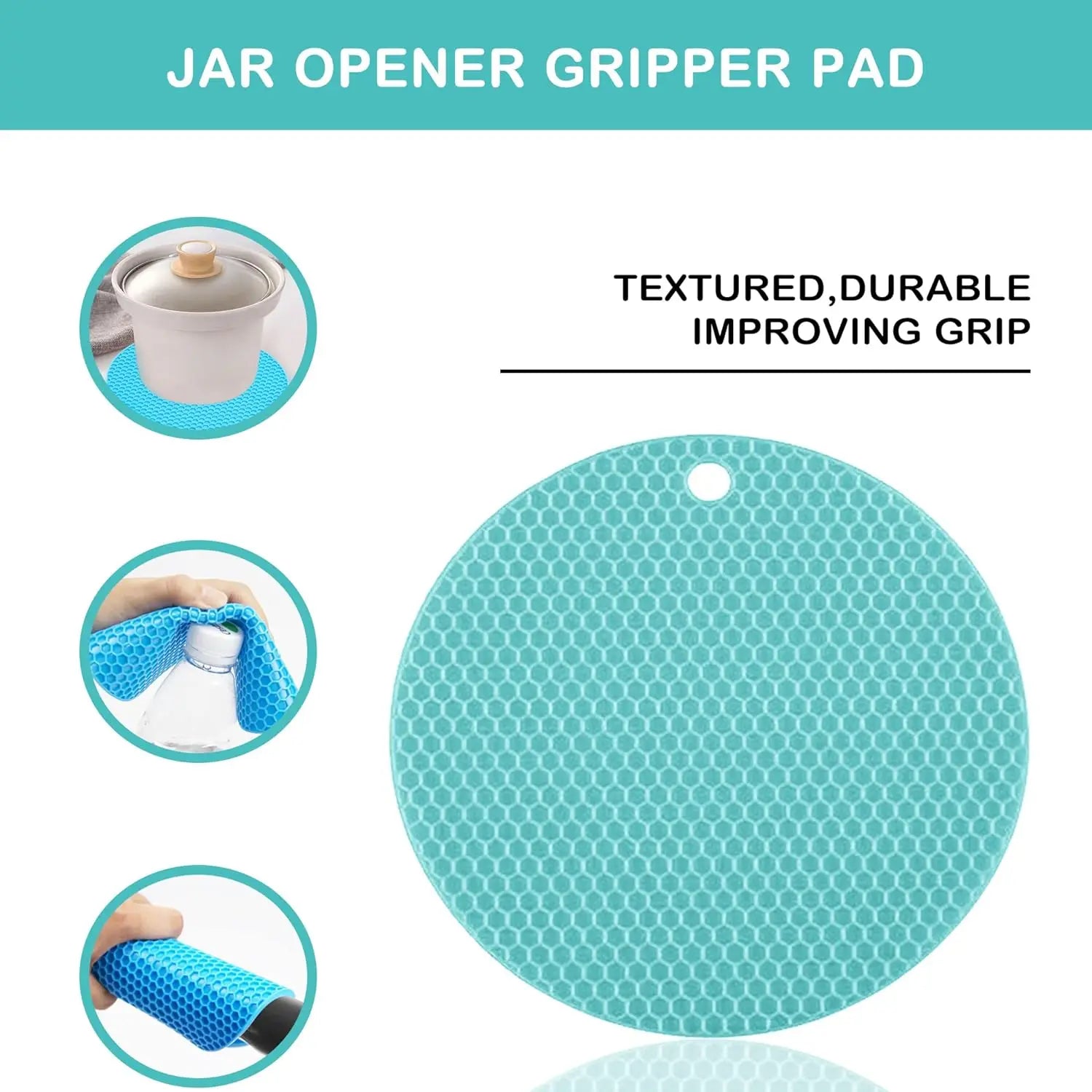 Jar Opener for Weak Hands Seniors with Arthritis Multi Function Bottle Opener Lid Non Slip Rubber Gripper Pad beer kitchen tools