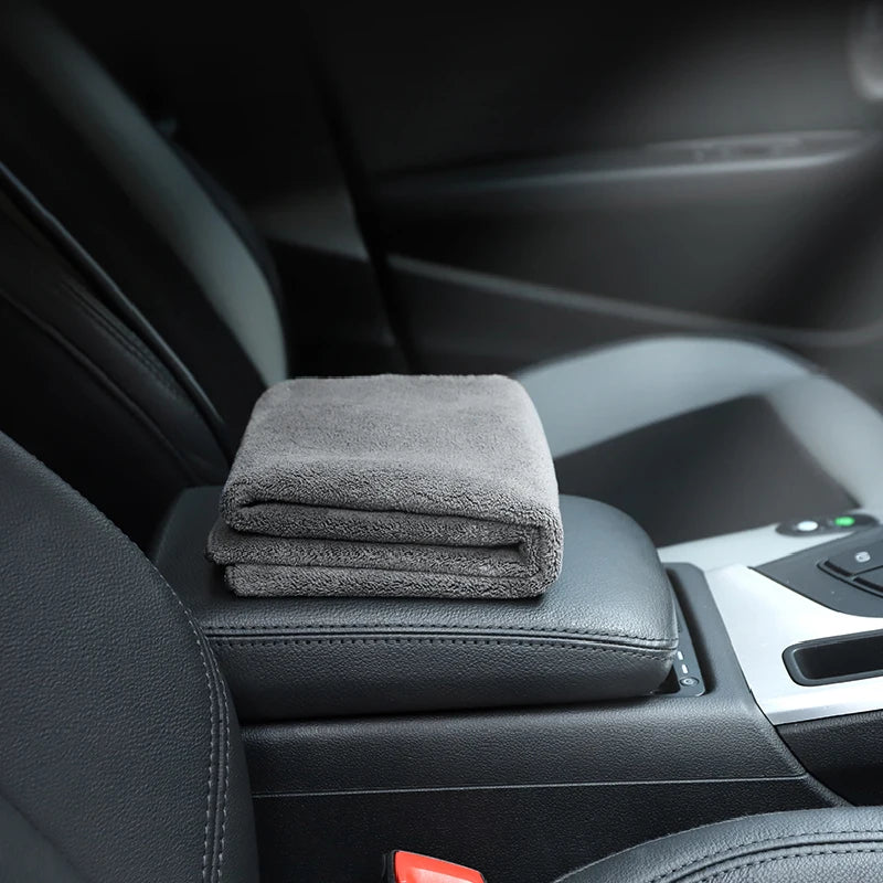 Car Emblem Wash Microfiber Towel Cotton Cleaning Drying Rag Cloth For Peugeot 3008 408 5008 508 107 208 2022 607 2008 Accessorie