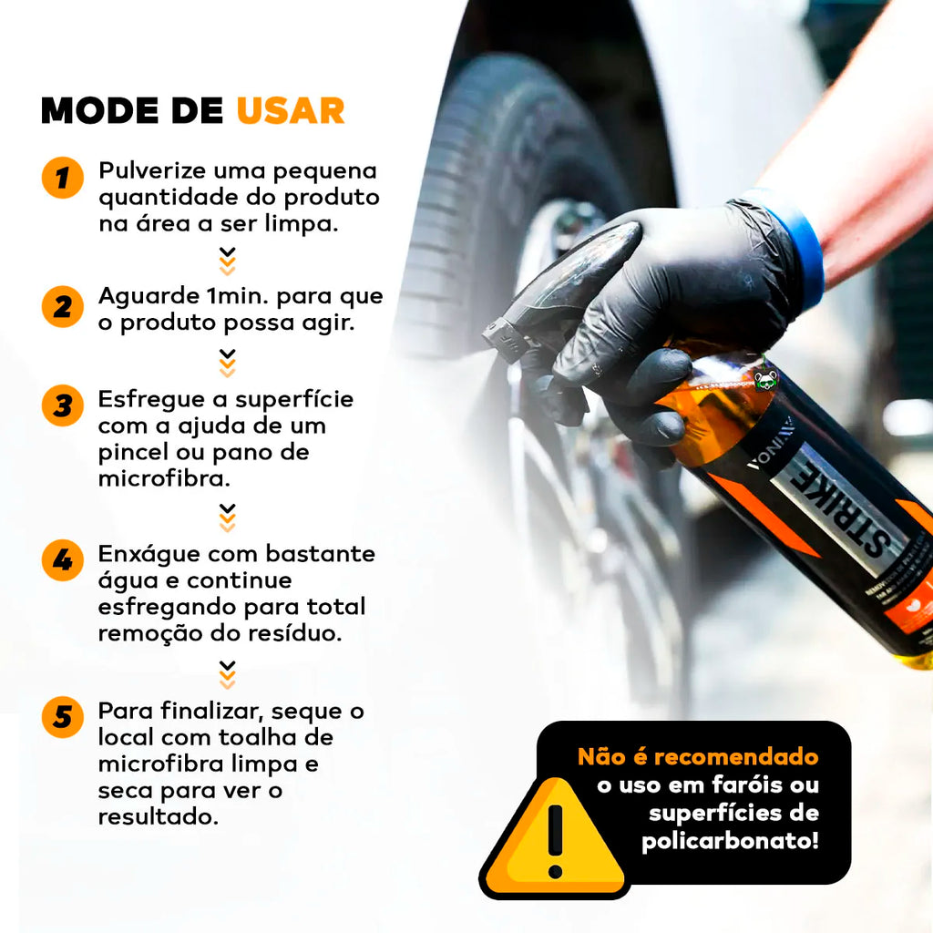 Remover Paste Glue Adhesive Asphalt Strike 500ml Vonixx