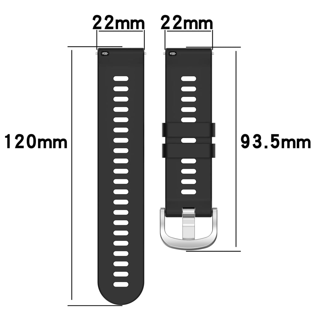 18mm 20mm 22mm Silicone Band For Garmin Forerunner 255 255S 245 165 158 55/ Venu 4 3S 2S 2Plus /Vivoactive 6 5 4 3 Watch Strap