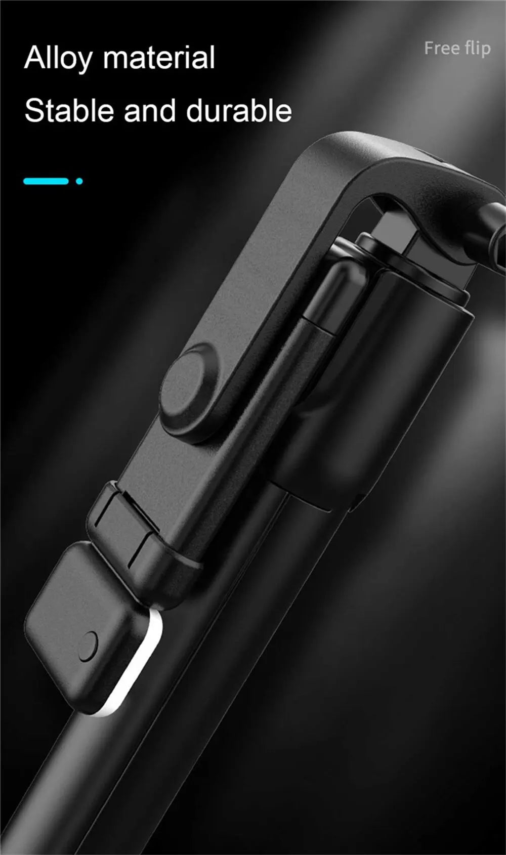 Phone Selfie Stick Tripod Bluetooth Remote Wireless Selfi Stick Phone Holder With Beauty LED Fill Light For Phone Live Streaming
