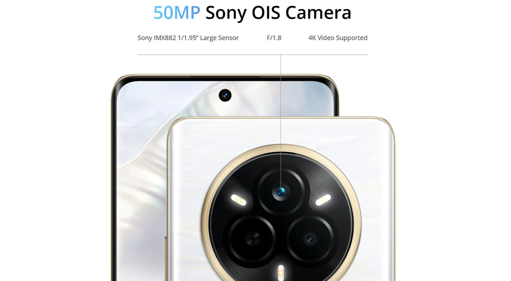 European Version realme 14 Pro Dimensity 7300 Energy Chipset 50MP OIS Camera 6000mAh Battery 120Hz Curved Vision Screen NFC