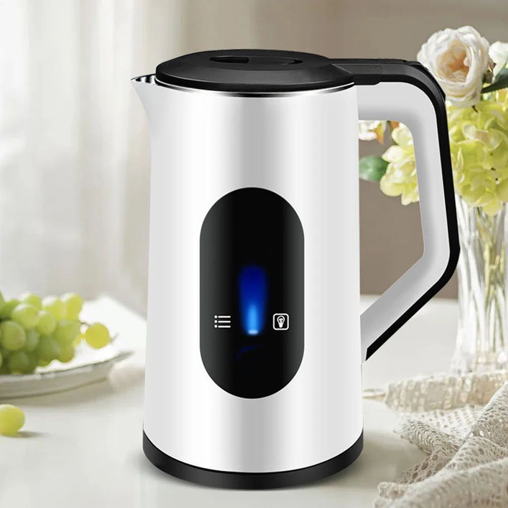 3L Stainless Steel Electric Digital Display Hot Water Boiler Auto-Shutoff Multifunctional Tea Pot 1500W Fast Boil Boil Water Pot