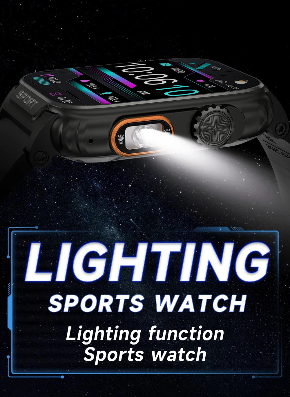 LIGE New 1.91 inch Super Ultra Watch Bluetooth Smart Call Men's Watch Tracker Blood Pressure Heart Rate Monitor Sport Smartwatch