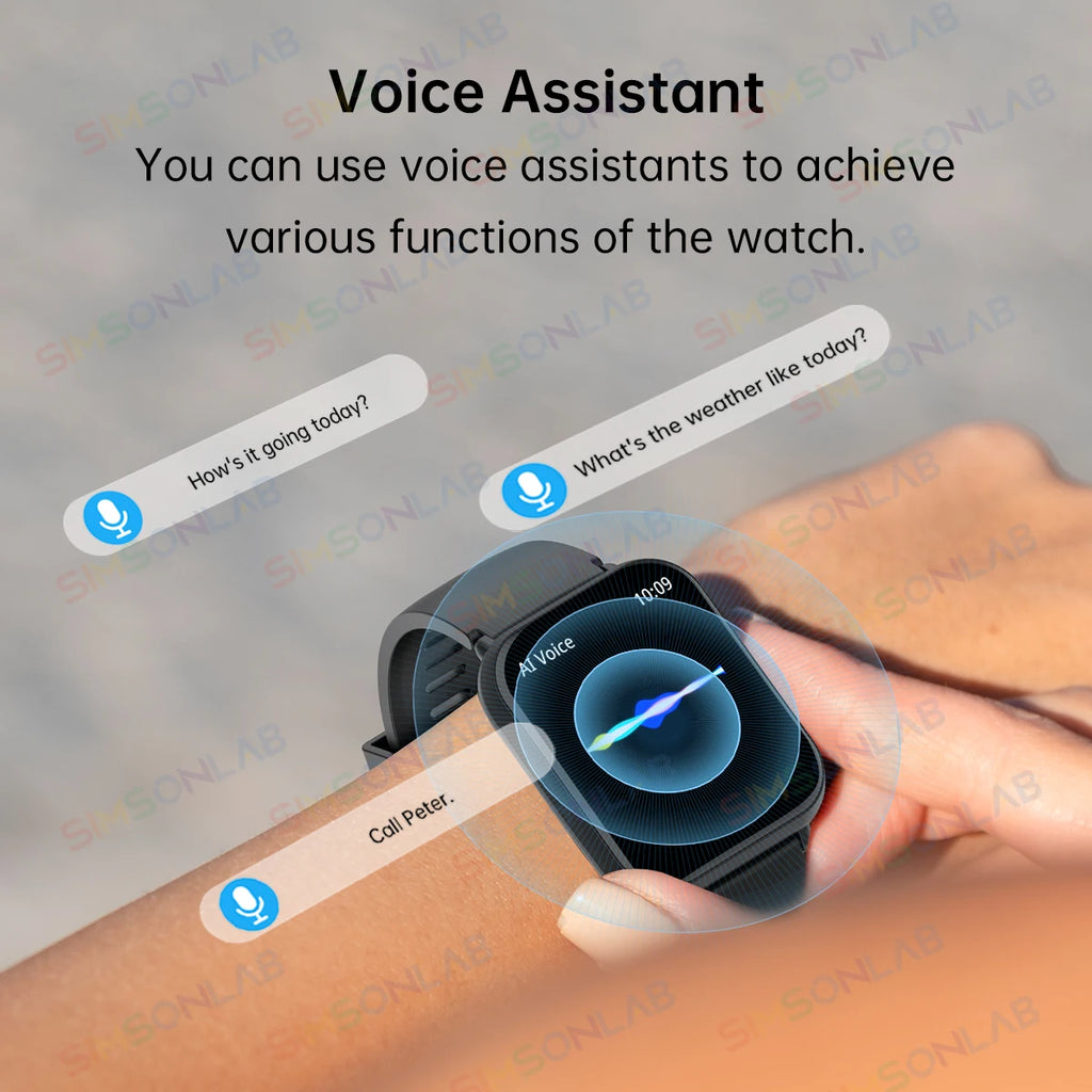 Global Edition Watch 5 Lite Men Women Display 100+ Sports Mode 1.83 Full Touch Bluetooth Call Waterproof Smart Watch Gifts