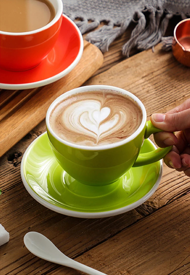 300ml Ceramic Breakfast Milk Cup American Coffee mug Set Afternoon Tea Cups Ceramic Water Cup tea mug coffee cup
