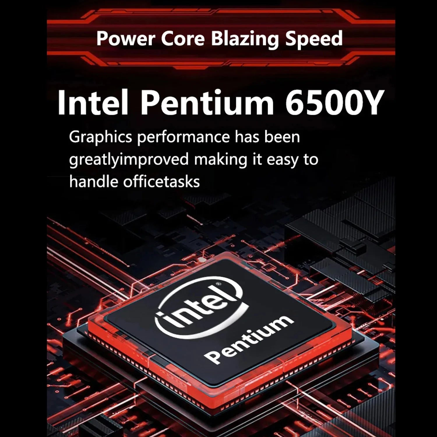 17.3" Portable Laptops Intel 6500Y Windows 11 32GB 2TB HD Display Fingerprint Unlock Gamer Study Office Notebook Computer PC