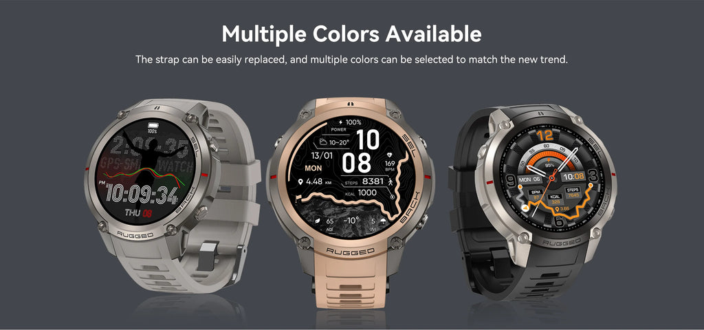 2026New Outdoor GPS Smart Watch Offline Maps Download Compass Tracking 5ATM Waterproof Tactics Sport Smart Bracelet For Men gift