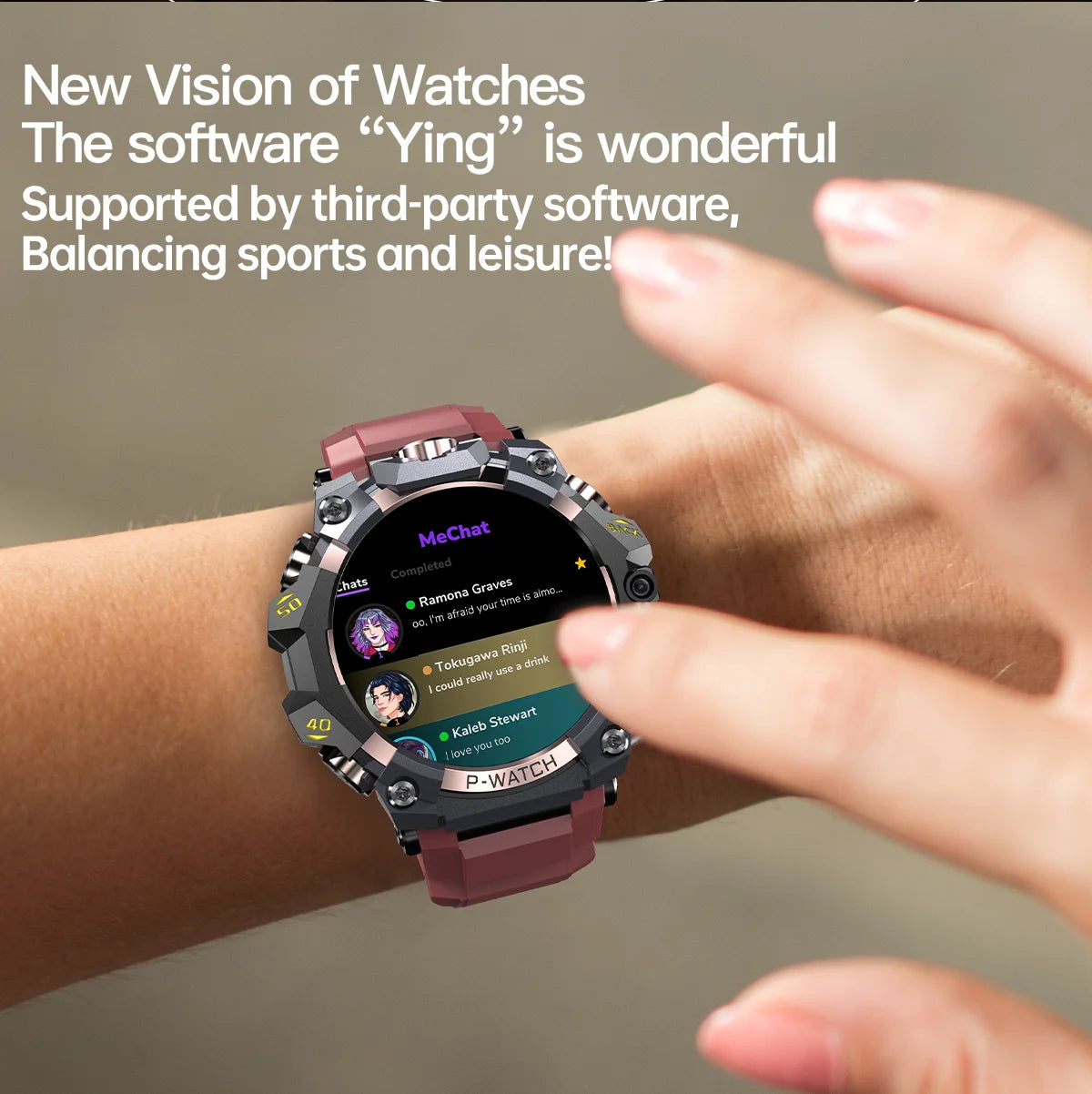 Q668 Smart Watch Android 10.0 1.95inch Amoled 720*720 5G Cellular Version Smartwatch With 800W Dual Camera GPS WIFI Sim Card