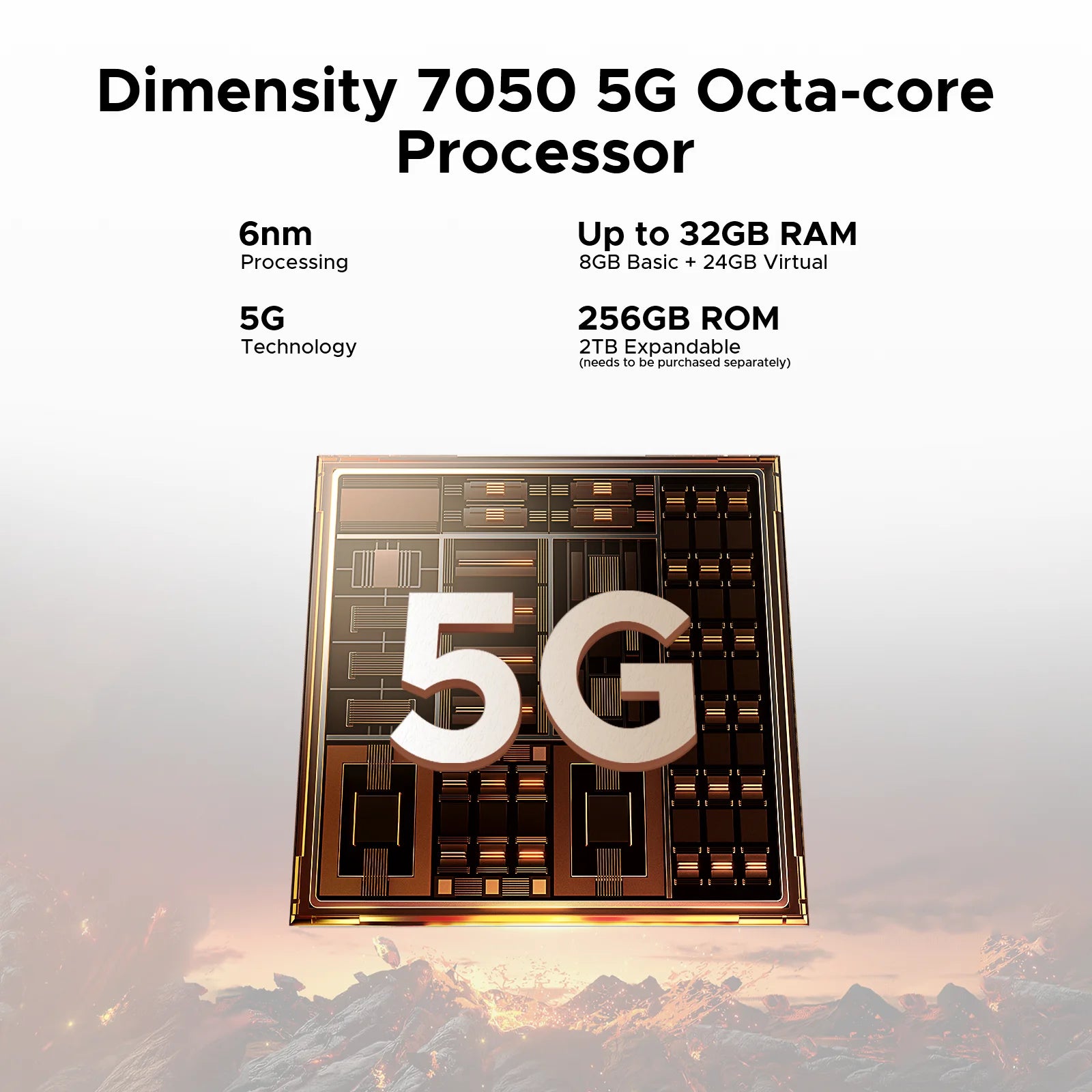 DOOGEE Blade20 Turbo 5G Rugged Phone 6.6" Gemini Al Dimensity 7050 10300mAh 8GB 256GB 50MP Camera Android 15 NFC Mobile Phone