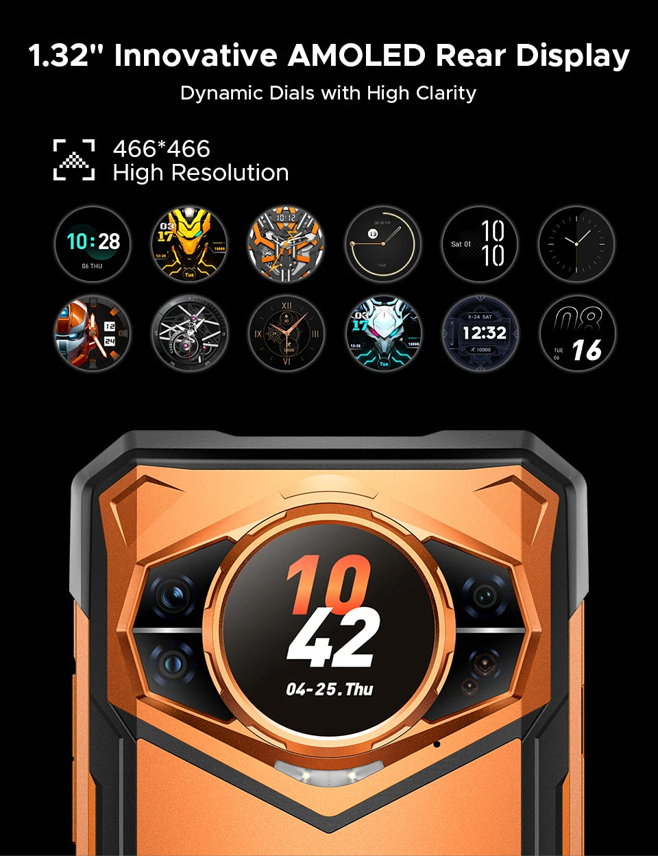 DOOGEE S200 VIP Edition Rugged Phone 6.72" 120Hz Display Telephone Portable 48GB+256GB 10100mAh 100MP Smartphone 5G Android 16
