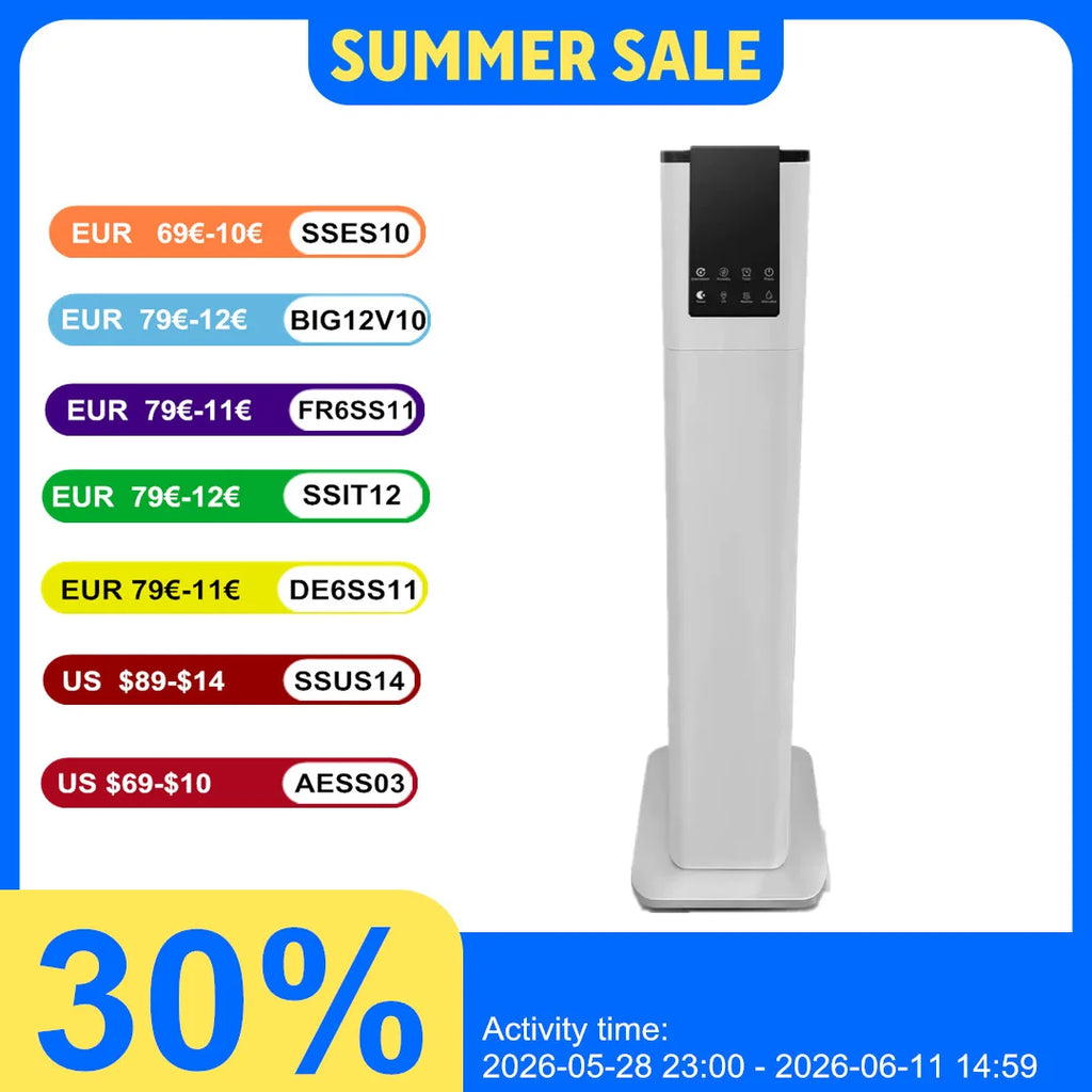 13L Hot Fog New Floor Air Humidifier Large-capacity Disinfection of Pregnant Women and Babies in Household Quiet Bedroom