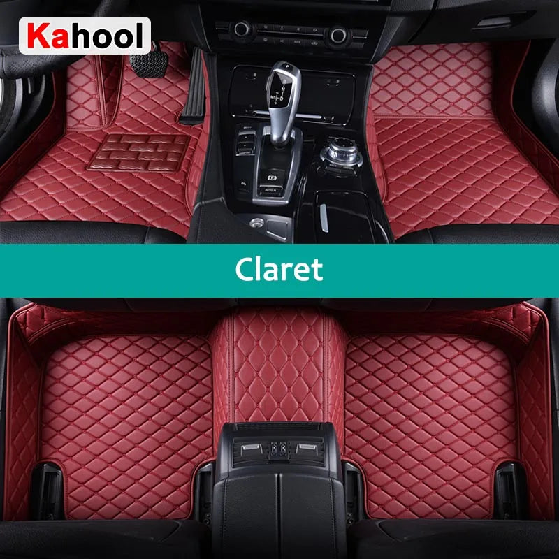 KAHOOL Custom Car Floor Mats For Audi Q5 Auto Carpets Foot Coche Accessorie