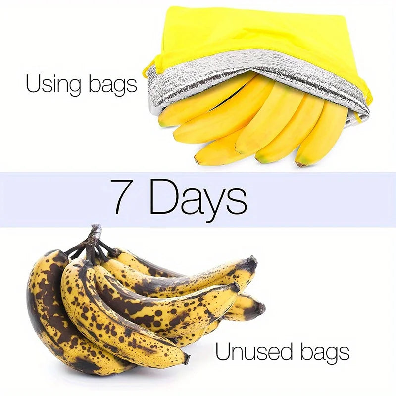 1pc Banana Storage Bag, Vegetable Preservation Bag, Prevent Ripening, Banana Storage Freshness Bag, Lightweight Convenient
