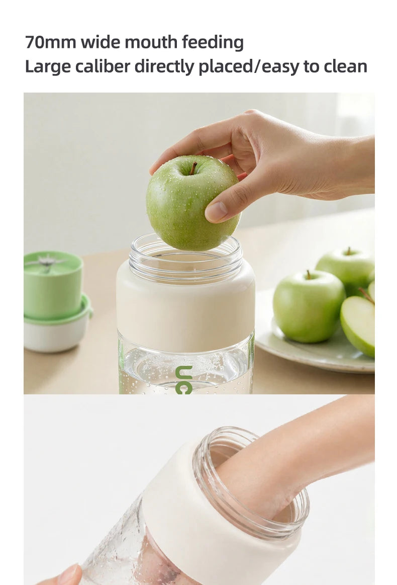 1000ML Portable Blender USB Electric Juicer Fruit Mixers Fruit Home Smoothies Mixer Multifunctional Juice Maker Machine Blender
