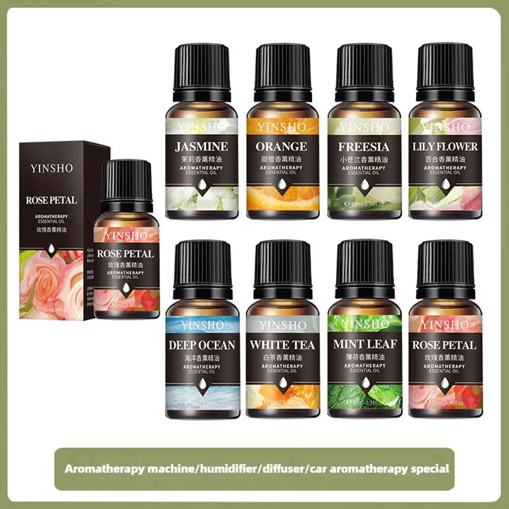 10PCS Essential Fragrance Oil for DIY Candles Making Pure Nature Oil for Diffuser Aromatherapy Fragrance Oil Vanilla Lavender