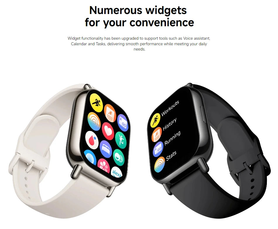 Global Version Xiaomi Redmi Watch 5 Lite 1.96'' AMOLED 18-Day Battery life Built-in GNSS 150+ Modes Smart Watch Bluetooth Call