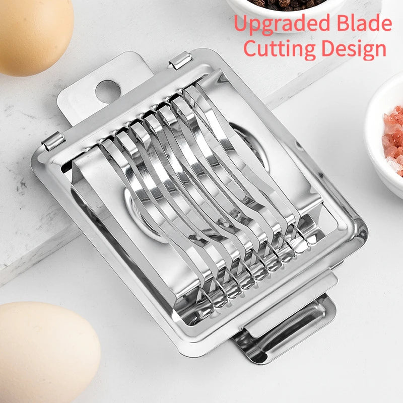 Egg Slicer Various Multi Functional Stainless Steel Egg Slicers Can Cut Soft Food for Practical Quick Household Kitchen Tools