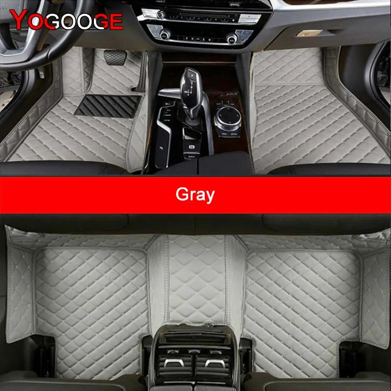 YOGOOGE Custom Car Floor Mats For Suzuki Ignis 2015-2023 Auto Carpets Foot Coche Accessorie