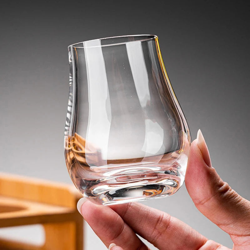 1/2/4/6Pcs Whiskey Glass Cups Scotch Liquor Barware Beer Spirits Wine Glass XO Whiskey Crystal Glass Cup Scotch Liquor Wine Cup