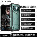 DOOGEE S200 X 5G Rugged Phone 6.72" 120Hz Dimensity 7050 12GB+512GB AI Triple Camera 10100mAh Battery NFC 5g Smartphone
