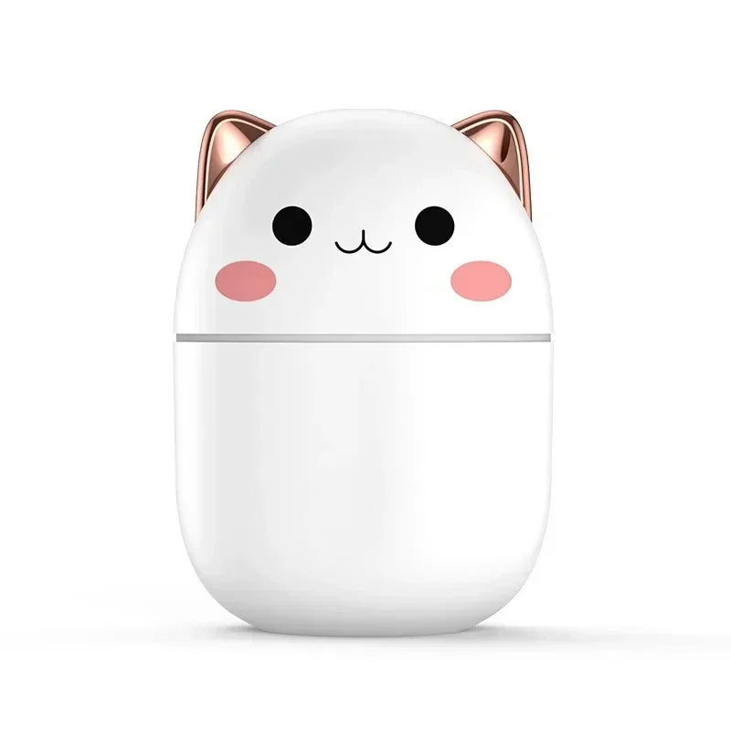 250ML Mini Air Humidifier Cute Aromatherapy Humidifiers Diffusers Essential Oil Diffuser Home Car Air Purifier Humificador