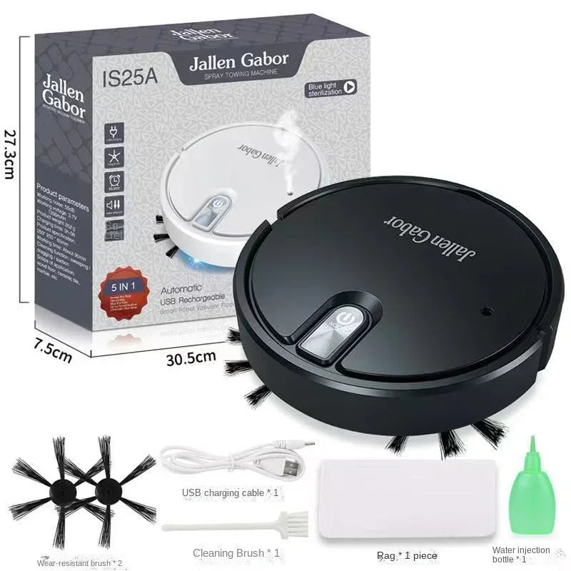 5-in-1 Wireless Smart Robot Vacuum Cleaner Multifunctional Super Quiet Vacuuming Mopping Humidifying For Home Use Home Appliance