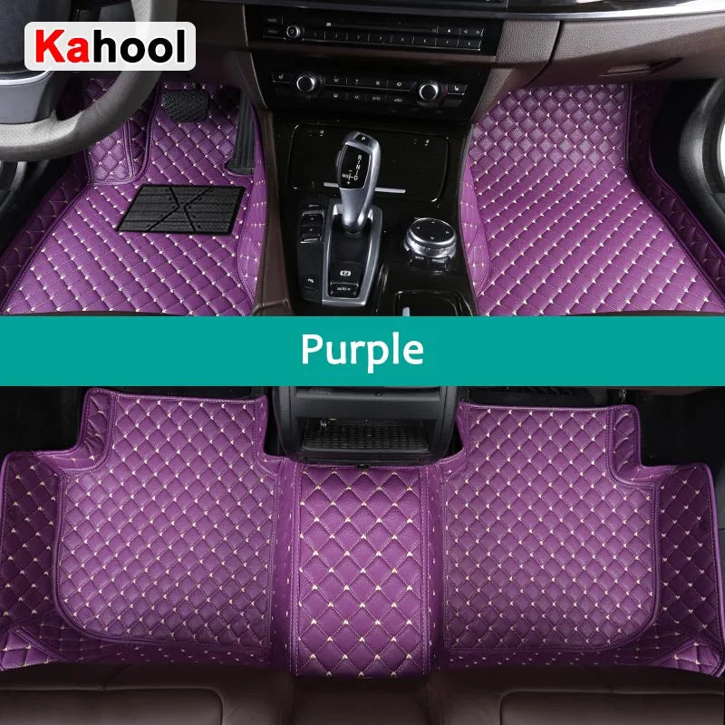 KAHOOL Custom Car Floor Mats For Nissan JUKE ESQ Auto Carpets Foot Coche Accessorie