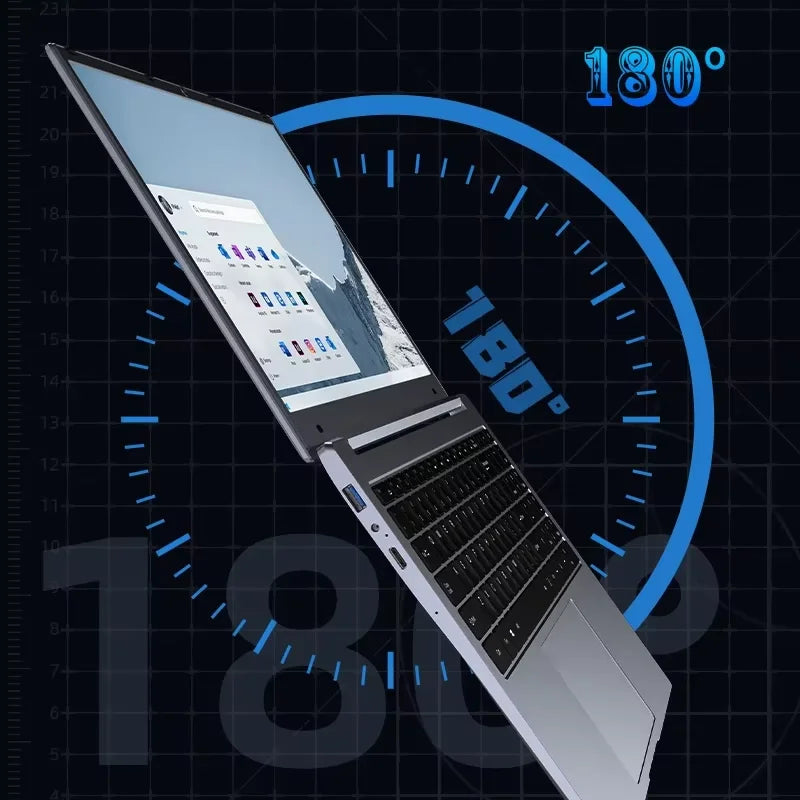 2026 Intel Core i9 10980HK Portable Laptop Computer 16GB DDR4 1TB 2TB SSD 14.1" Notebook Windows 11 4K Office Gaming PC