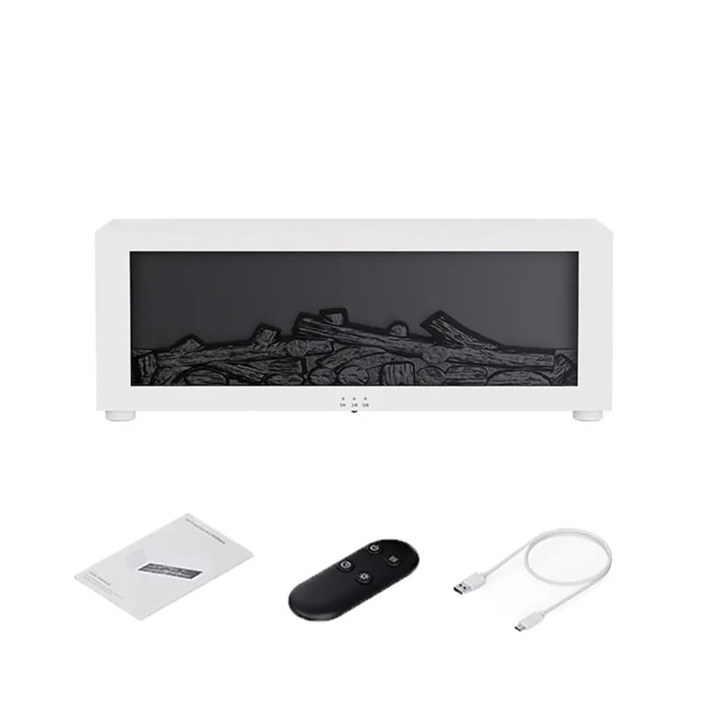 Air Humidifier Essential Oils Humidifiers Home Aroma Humidifier Flame Automatic Fragrance Diffuser With LED Light Remote Control