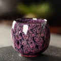 Japanese Style Ceramic Tea Cup Kiln Transformation Espresso Cup Porcelain Kung Fu Teacup Pottery Coffee Mug Wine Drinkware