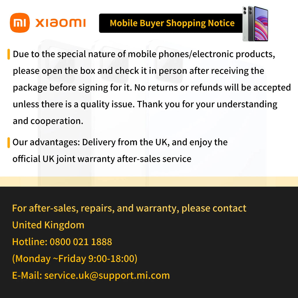 UK Version POCO X7 Pro Smartphone Dimensity 8400-Ultra 6000mAh 90W Charge 50MP camera with OIS 120Hz NFC 5G