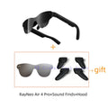 RayNeo Air 4 Pro smart AR glasses,Supports HDR10, 3840Hz, 4 speakers, 1200 nits,Micro-OLED dual-layer screen, clearer