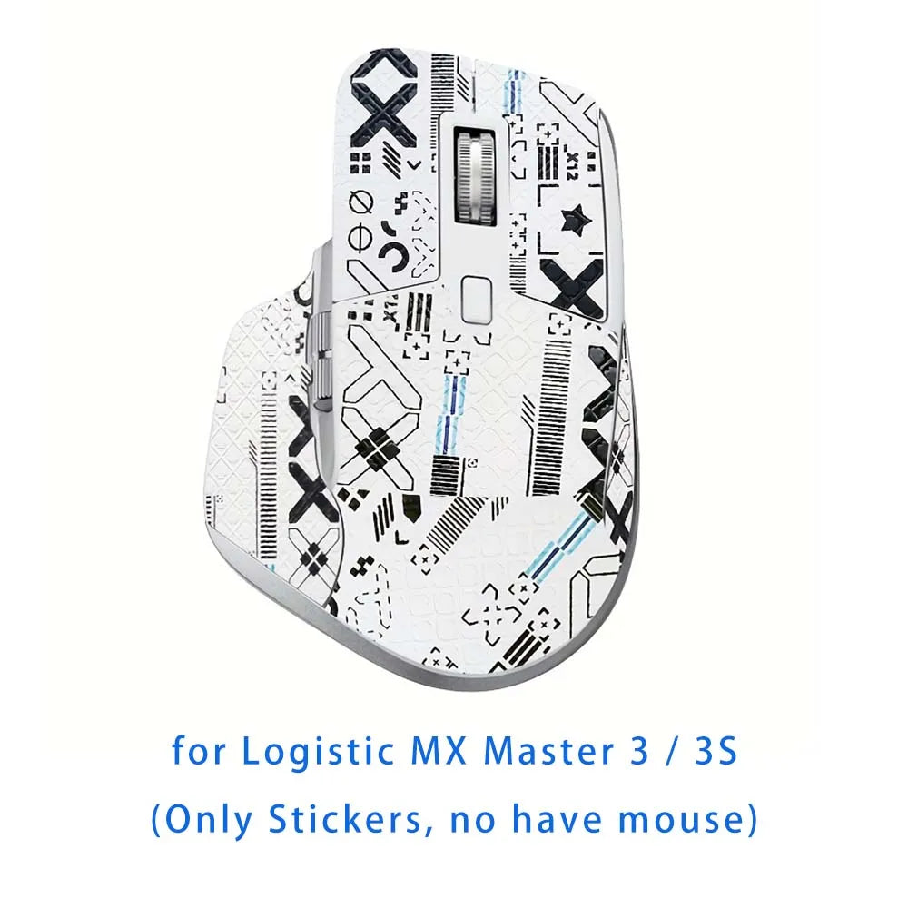 Mouse Grip Tape For Logitech Mx Master 3 3s Wireless Mouse Sticker Lizard Skin Suck Sweat Non Slip Pre Cut Easy Install No Mouse