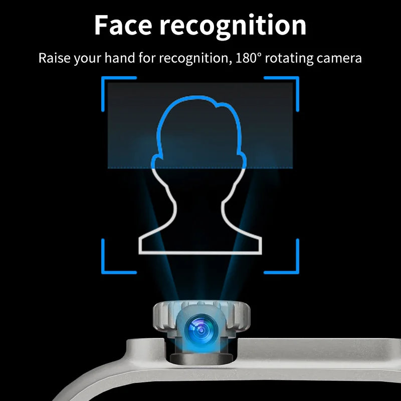 DW100 Pro+ 5G Android Smartwatch Touch ID Smart Watch With Rotary Camera 2.29inch Amoled Screen GPS WIFI NFC Google Play Store