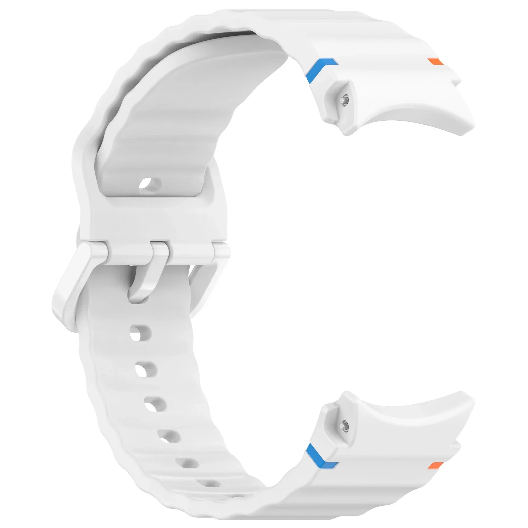 1:1 Official Silicone Strap For Samsung Galaxy Watch 7/FE/6/5/4 44mm40mm 5 Pro Bracelet Watch 6/4 Classic 47/43mm 46/42mm Correa