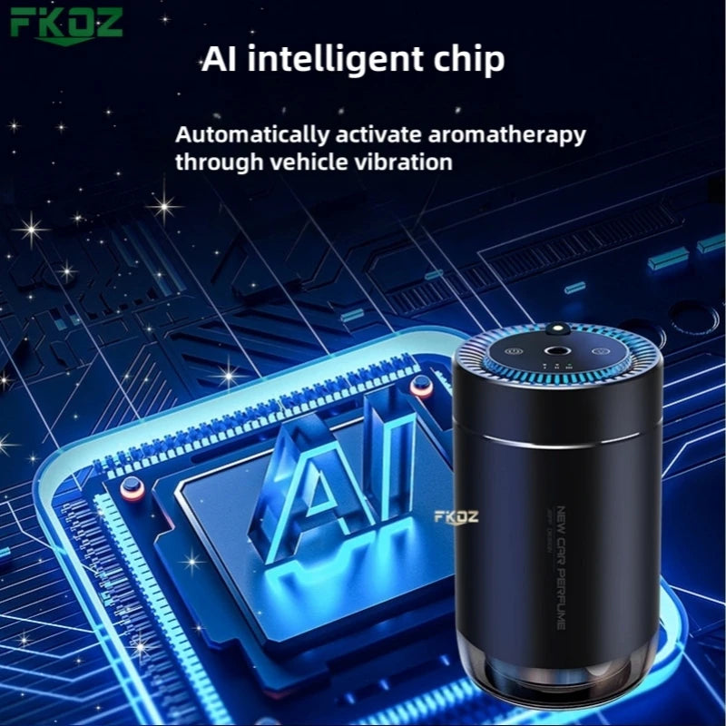 New Car Starry Sky Light Intelligent Aromatherapy Machine Starry Sky Top Humidifier for Light Fragrance and Odor Removal