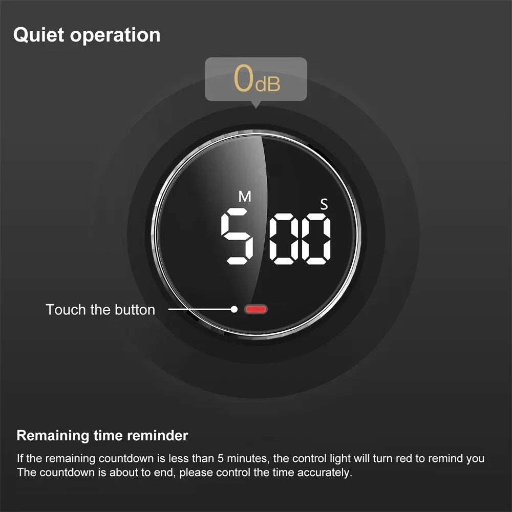 Super Mini LCD Digital Display Kitchen Timer Kitchen Countdown Alarm Magnet Clock Sleep Stopwatch Clock Timer
