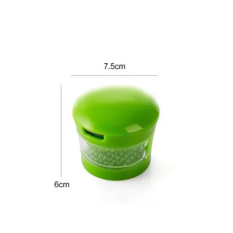 NEW Stainless Steel Manual GarlicPress Household Garlic Kitchens GarlicCutter Minced Machine Tool Kitchen Gadget Accessories