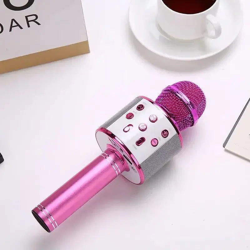 Kids Karaoke Microphone,  Kids Birthday Party Gift Toy for All Ages 2, 3, 4, 5, 6+ Year Old Girls, Boys & Toddlers