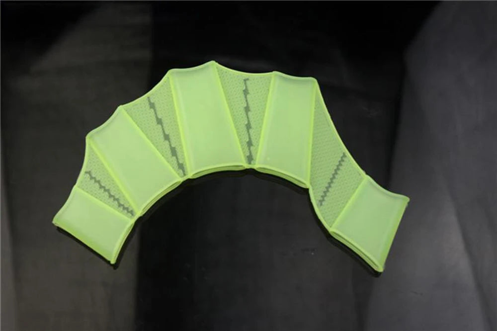 Silicone Swimming Fins Flipper Men Women Child Swim Pool Sport Professional Training Finger Hand Webbed Gloves Paddles Equipment