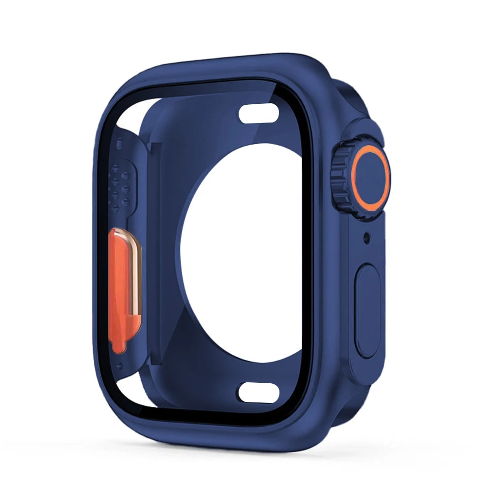 Screen Protector Case for Apple Watch Cover 46mm 42mm 45mm 44mm 41mm 40mm Hard PC Bumper Protector for iwatch 11 10 9 8 7 6 5 SE