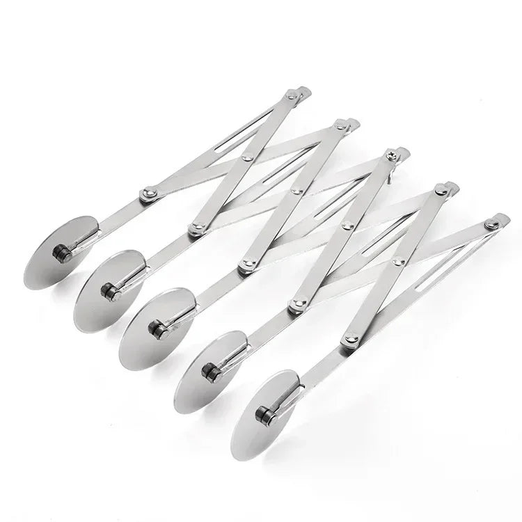 3/5/7 Wheels Cutter Dough Divider Side Pasta Knife Flexible Roller Blade Pizza Pastry Peeler Stainless Steel Bakeware Tools